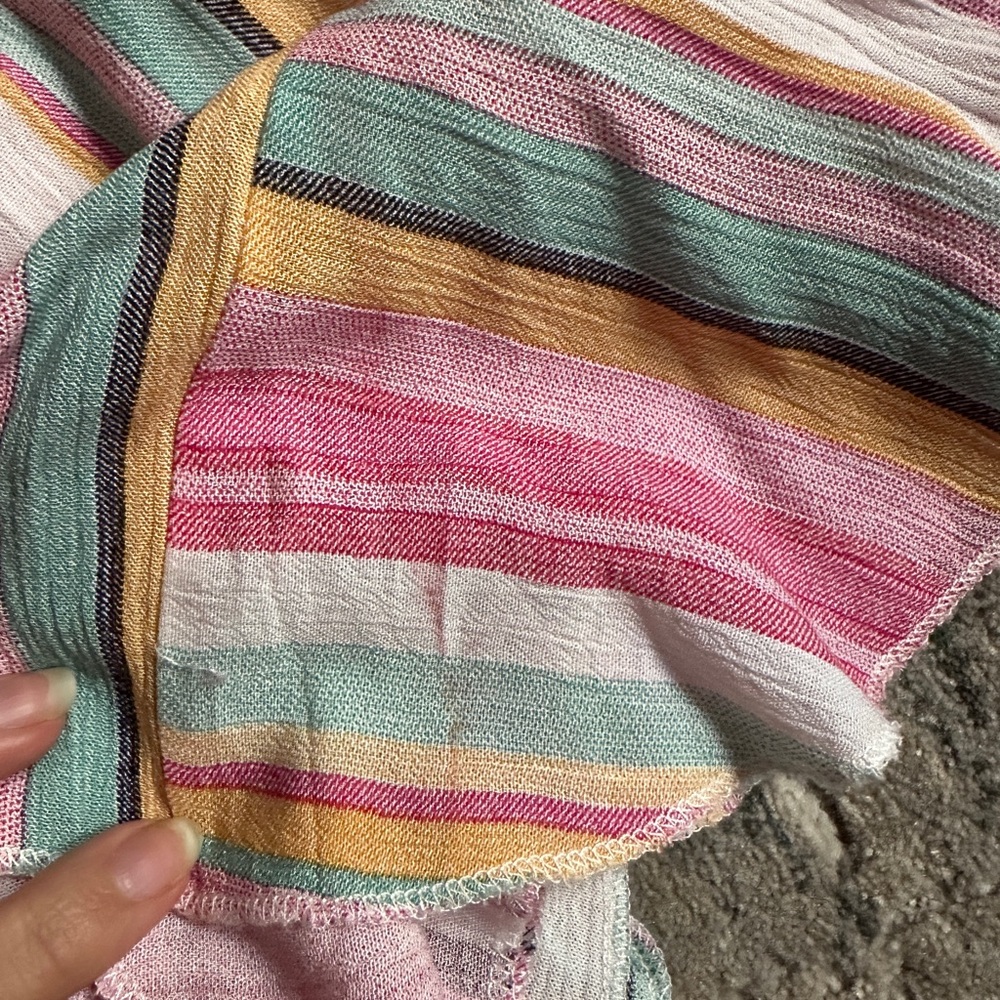 Colorful Striped Romper - Picture 5 of 8